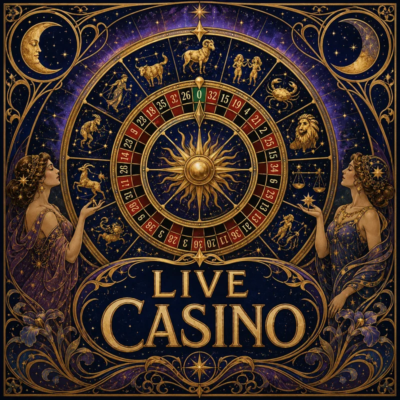 Live dealer games at Zodiac