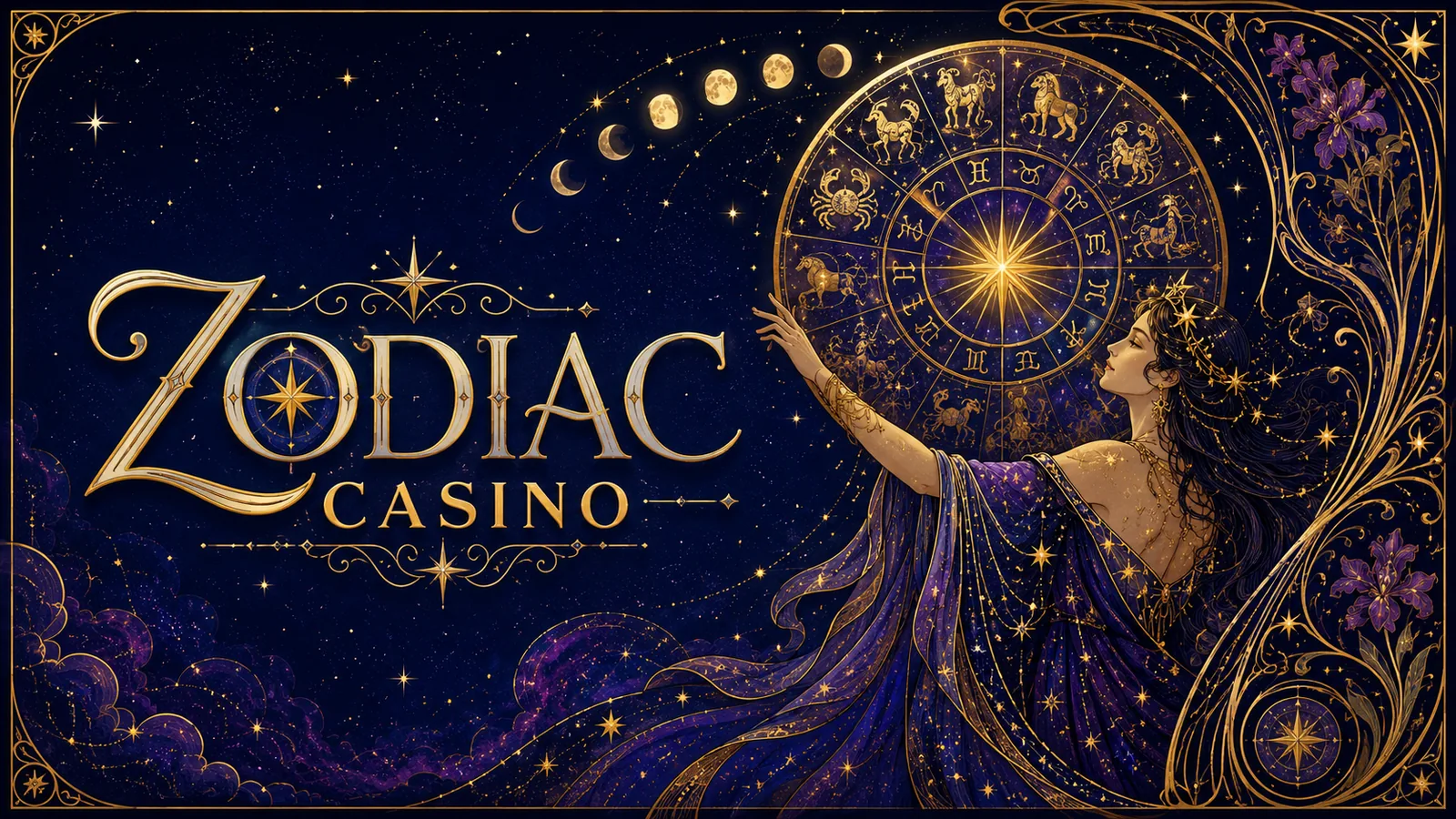 Zodiac themed hero artwork